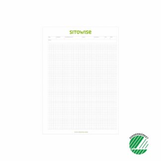 Projektblock A4 80g 50 blad, 50-pack